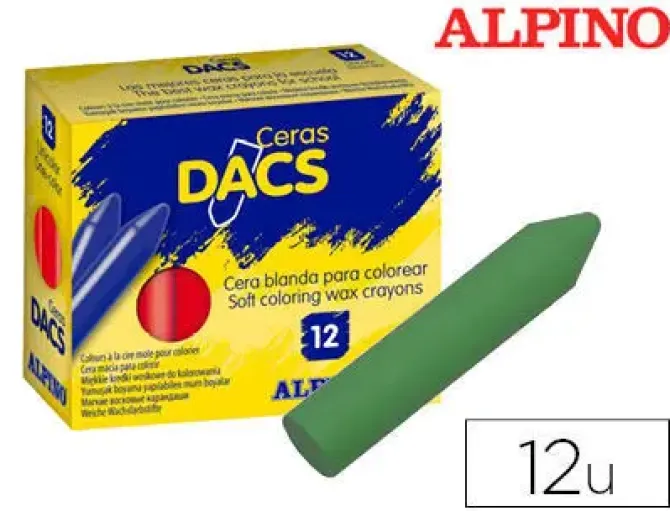 MASATS LAPIZ CERA DACS VERDE PRADO 12 DA060019 MAK655187