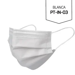 MASCARILLA QUIRUGICA PARA NIÑOS 10 UNIDADES BLANCO CERTIFICADO CE EN14683 CLASE I TIPO IIR
