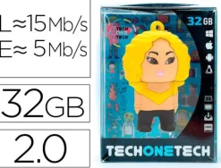 MEMORIA USB TECH ON TECH SHASHA KIRA 32 GB