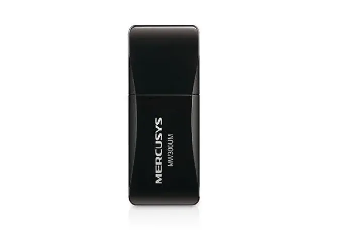 MERCUSYS N300 MINI ADAPTADOR INALAMBRICO USB 2.0 - HASTA 300MBPS - COLOR NEGRO
