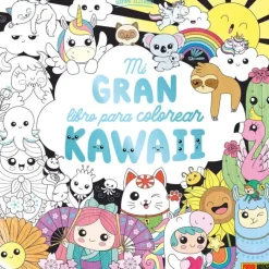 MI GRAN LIBRO PARA COLOREAR KAWAII