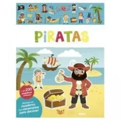 MI PRIMER LIBRO DE PEGATINAS, PIRATAS