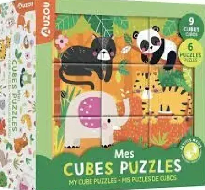 MI PUZLE CUBO DE ANIMALES ADORABLES