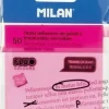 MILAN 50 NOTAS 76X76MM AUTOADHESIVAS TRANSPARENTES ROSA 411260850
