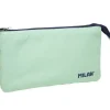 MILAN BOLSO ESCOLAR PORTATODO MILAN 1918 COLLECTION 3 CREMALLERAS Y 5 COMPARTIMENTOS VERDE 215X35X125 MM