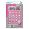MILAN CALCULADORA 10 DIGITOS DUO - CALCULADORA DE SOBREMESA - TECLAS GRANDES - TECLA RECTIFICACION ENTRADA DE DATOS - COLOR ROSA