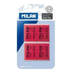 MILAN GOMA DE BORRAR MILAN 624 BLISTER/4UND BPM10054 MAK120067