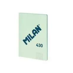 MILAN LIBRETA ENCOLADA 48 HOJAS A4 PAUTA SERIE 1918 VERD