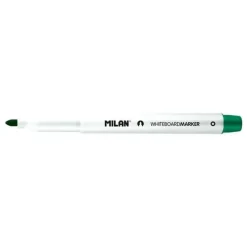 MILAN ROTULADORES PARA PIZARRA BLANCA CON PUNTA REDONDA - PUNTA 3.7 MM - TINTA A BASE DE ALCOHOL - BORRABLE EN SECO - COLOR VERDE