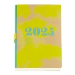 MIQUELRIUS AGENDA ANUAL (2025) MIQUELRIUS TRENDS BACK TO BASICS KRAFT COSIDA TAPA DURA PLUS 155X213 S/V NUBES