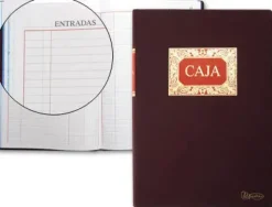 MIQUELRIUS LIBRO CAJA ENT/SAL Fº NATURAL 100H 4021/61089 MAK001185