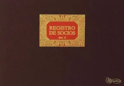 MIQUELRIUS LIBRO REGISTRO SOCIOS F°APAISADO 5013/61013/A MAK035461