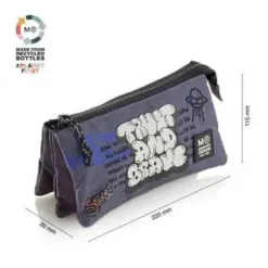 MIQUELRIUS PORTATODO TRIPLE RECICLADO GRAFFITTI