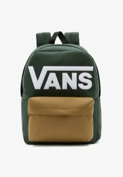 MOCHILA CLASICA VANS VERDE BOLSILLO DE COLOR MN OLD SKOOL DROPV