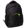 MOCHILA PARA PORTATIL Q-CONNECT 15,6" NEGRA 1 ASA 2 BOLSILLOS EXTERIORES FABRICADA EN RPET MEDIDAS
