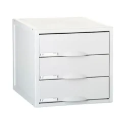 MO´DULO ARCHISYSTEM ARCHIVO 2000 3 CAJONES GRIS