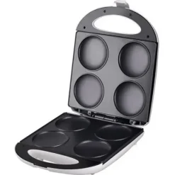 MUVIP AREPERA 1400W - CAPACIDAD PARA 4 AREPAS DE 10CM APROX. - RECUBRIMIENTO ANTIADHERENTE - ASA TACTO FRIO