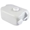 MUVIP BAÑO PORTATIL - CAPACIDAD 24 LITROS - MATERIAL DE POLIETILENO DE ALTA CALIDAD - COMPATIBLE CON INODOROS Y LAVABOS MUVIP - COLOR BLANCO