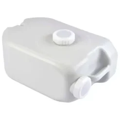 MUVIP BAÑO PORTATIL - CAPACIDAD 24 LITROS - MATERIAL DE POLIETILENO DE ALTA CALIDAD - COMPATIBLE CON INODOROS Y LAVABOS MUVIP - COLOR BLANCO