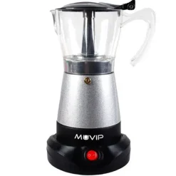 MUVIP CAFETERA DE GOTEO - ELÉCTRICA - 480W - CALEFACTOR INTEGRADO - CONTENEDOR TRANSPARENTE - CAPACIDAD PARA 6 TAZAS