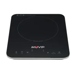 MUVIP COCINA DE INDUCCION 2000W - 10 NIVELES DE POTENCIA - TEMPORIZADOR - CONTROL CONTRA EL SOBRECALENTAMIENTO - BLOQUEO INFANTIL