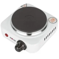 MUVIP COCINA ELECTRICA DE 1 PLACA 500W - 5 NIVELES DE POTENCIA - TERMOSTATO CON SISTEMA DE SEGURIDAD
