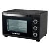 MUVIP HORNO 1600W 25L - REGULADOR DE TEMPERATURA 100º-230º - EXTERIOR DE ACERO CON REVESTIMIENTO - SELECTOR DE TIEMPO - PUERTA DE CRISTAL TEMPLADO