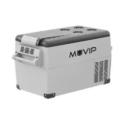 MUVIP NEVERA PORTATIL DE COMPRESOR 35L - PROTECCION BATERIA VEHICULO - LUZ LED - TEMPERATURA -20º/+20º - CONEXION 12/24/220V - CONSUMO 50W - COMPRESOR SILENCIOSO - ASAS DESMONTABLES - CONTROL BLUETOOT
