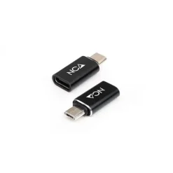 NANOCABLE ADAPTADOR MICRO USB/M A USB-C/H - COLOR NEGRO