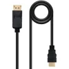 NANOCABLE CABLE CONVERSOR DISPLAYPORT MACHO A HDMI MACHO 3M - COLOR NEGRO