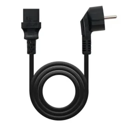 NANOCABLE CABLE DE ALIMENTACION CPU CEE7 MACHO A C-13 HEMBRA 2M - COLOR NEGRO