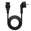 NANOCABLE CABLE DE ALIMENTACION CPU - SHUCKO CEE7 MACHO A C-13 HEMBRA 1.50M - COLOR NEGRO