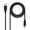NANOCABLE CABLE DE IMPRESORA USB-A 2.0 MACHO A USB-B MACHO 3M