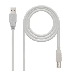 NANOCABLE CABLE DE IMPRESORA USB-A 2.0 MACHO A USB-B MACHO 1M