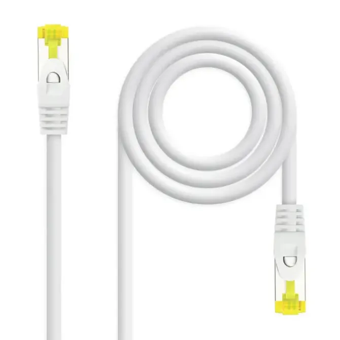 NANOCABLE CABLE DE RED LATIGUILLO RJ45 LSZH CAT.6A SFTP AWG26 3M - COLOR BLANCO