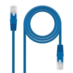 NANOCABLE CABLE DE RED LATIGUILLO RJ45 CAT.6 UTP AWG24 1M - COLOR AZUL