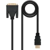 NANOCABLE CABLE DVI 18+5 MACHO A HDMI MACHO 3M - COLOR NEGRO