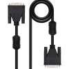 NANOCABLE CABLE DVI DUAL LINK 24+1 MACHO A DVI 24+1 MACHO 1.80M - COLOR NEGRO