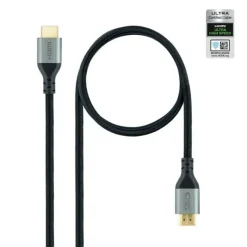 NANOCABLE CABLE HDMI 2.1 CERTIFICADO ULTRA HS M-M 1M - COLOR NEGRO