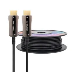 NANOCABLE CABLE HDMI V2.1 AOC MACHO A HDMI V2.1 MACHO 50M - 8K@60HZ 4K@120HZ 48GBPS - COLOR NEGRO