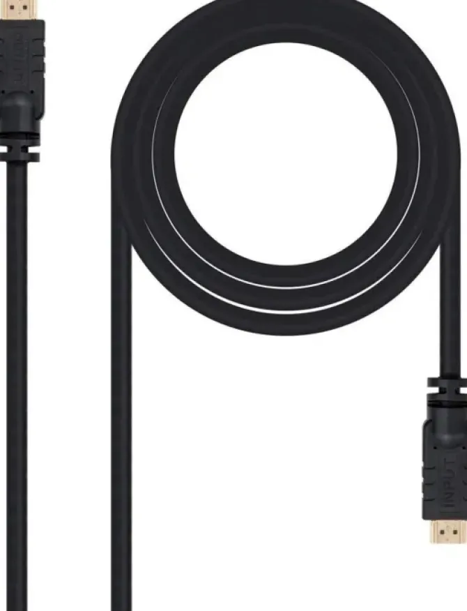 NANOCABLE CABLE HDMI V1.4 CON REPETIDOR MACHO A HDMI V1.4 MACHO 15M - ALTA VELOCIDAD - COLOR NEGRO