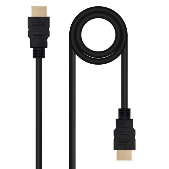 NANOCABLE CABLE HDMI V2.0 MACHO A HDMI V2.0 MACHO 2M - 4K@60HZ 18GBPS - COLOR NEGRO