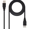 NANOCABLE CABLE PROLONGADOR USB-A 2.0 MACHO A USB-A HEMBRA 1.80M