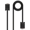 NANOCABLE CABLE SVGA HDB15 MACHO A HDB15 MACHO 1.80M - COLOR NEGRO