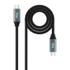 NANOCABLE CABLE USB 3.2 GEN2X2 100W 4K/60HZ USB-C M/M 1.5M - COLOR NEGRO