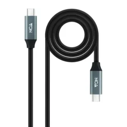 NANOCABLE CABLE USB 3.2 GEN2X2 100W 4K/60HZ USB-C M/M 1.5M - COLOR NEGRO