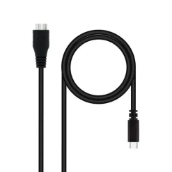 NANOCABLE CABLE USB 3.0 USB-C MACHO A MICROUSB-B MACHO 1M