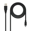 NANOCABLE CABLE USB-A 2.0 MACHO A MINI-USB MACHO 0.50M