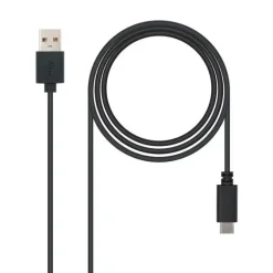 NANOCABLE CABLE USB-C 2.0 MACHO A USB-A MACHO 0.50M