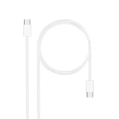 NANOCABLE CABLE USB-C 2.0 60W 3A - USB-C/M-USB-C/M - 1M - COLOR BLANCO